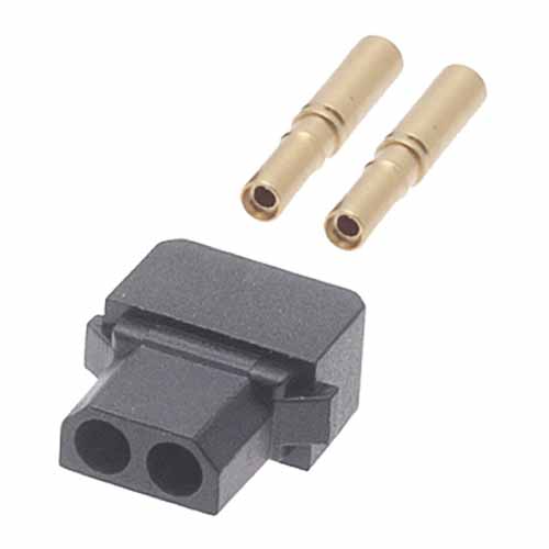 B5740-102-F-C-2 - 2 Pos. Female SIL 24-28 AWG Cable Conn. Kit, for Latches (BS Release)