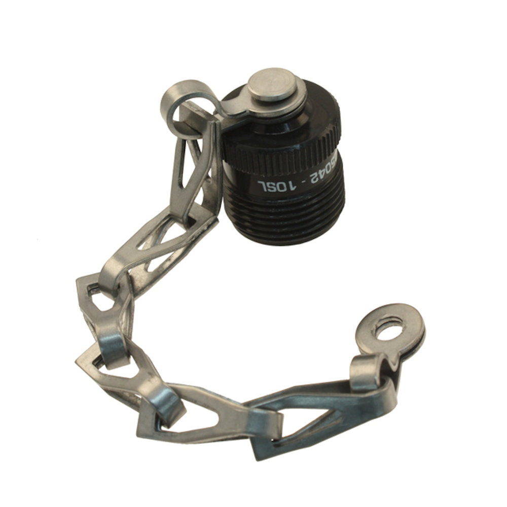 C90-25042-10SL - 10SL Circular Conn. End Cap & Chain