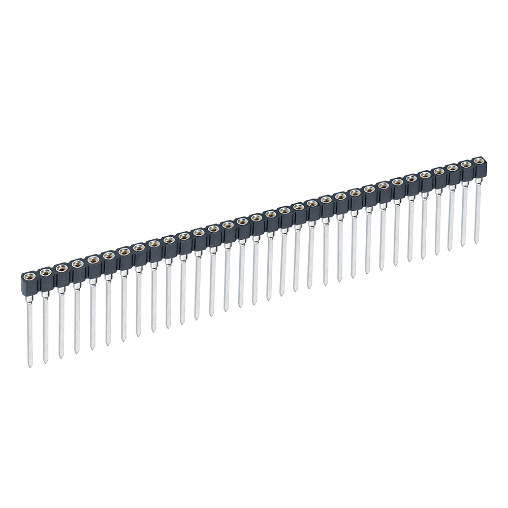 D01-9953242 - 32 Pos. Female SIL Vertical Wire Wrap IC Strip