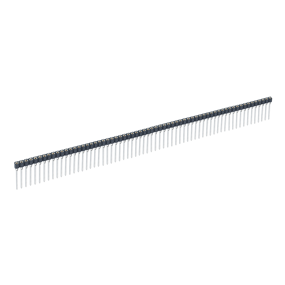 D01-9956442 - 64 Pos. Female SIL Vertical Wire Wrap IC Strip