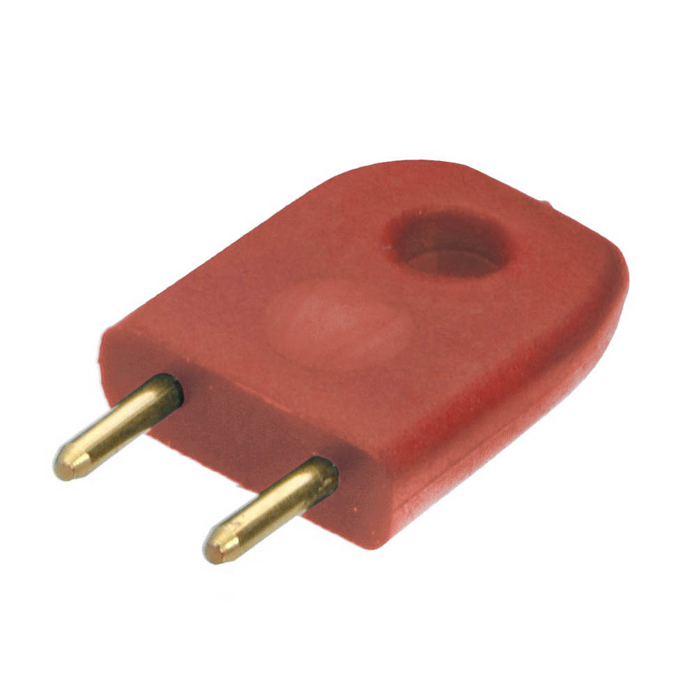 D3086-99 - Male Insulated 5.08mm Shorting Link, Red