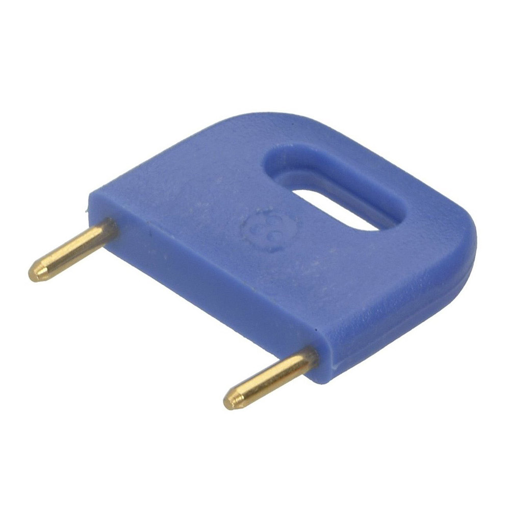 D3089-97 - Male Insulated 12.70mm Shorting Link, Blue