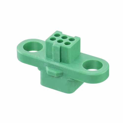 G125-224069600 - 3+3 Pos. Female DIL Cable Housing, no Screw-Lok