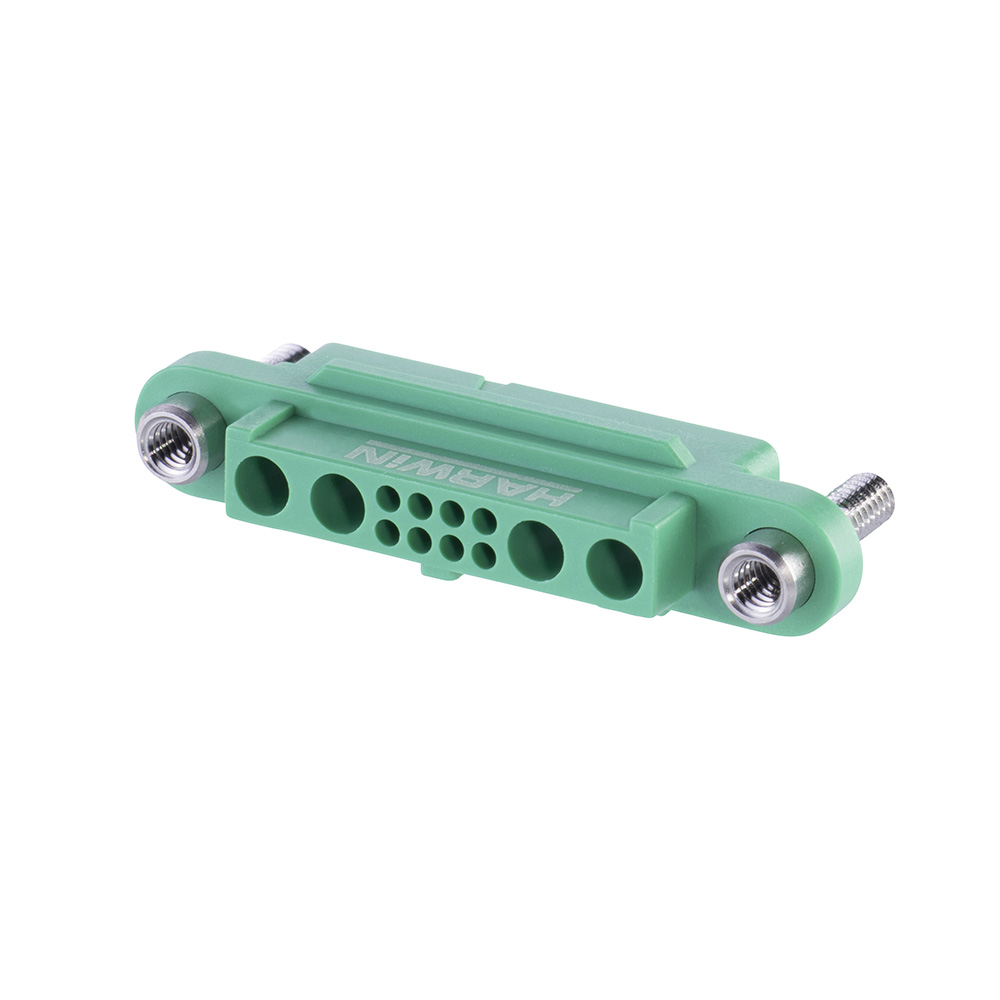 G125-22496F3-02-08-02 - 8+4 Pos. Female Cable Housing, Screw-Lok Reverse Fix Panel Mount