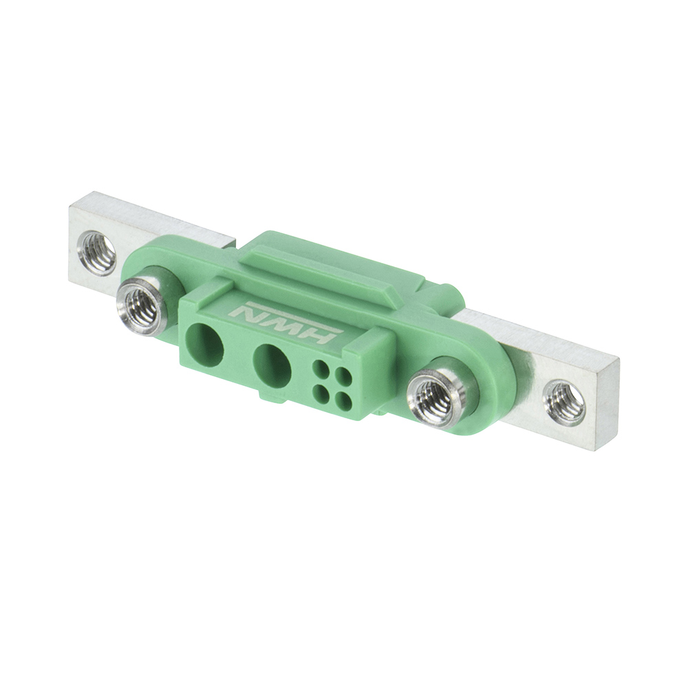 G125-22496F5-02-04-00 - 4+2 Pos. Female Cable Housing, Screw-Lok Reverse Fix Panel Mount