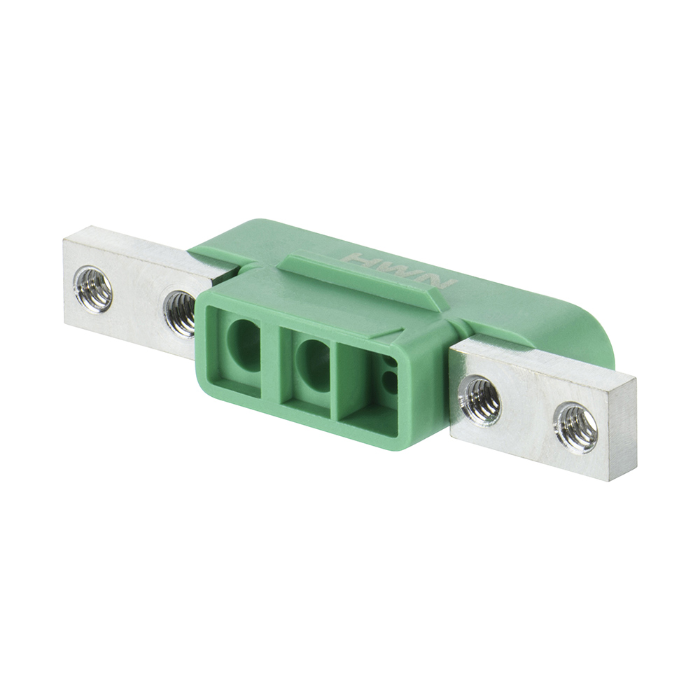 G125-32496M5-02-04-00 - 4+2 Pos. Male Cable Housing, Screw-Lok Panel Mount