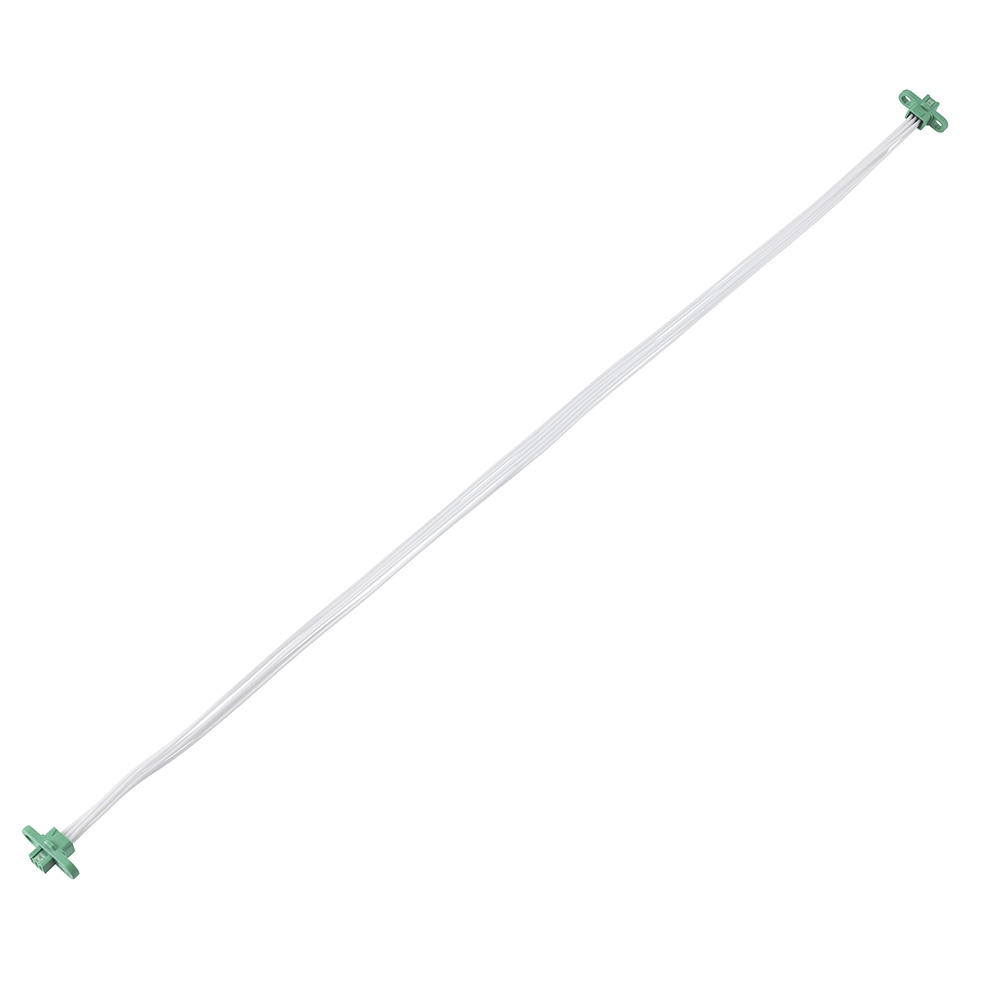G125-FC10605F0-0300F0 - 3+3 Pos. Female DIL 26AWG Cable Assembly, 300mm, double-end, no Screw-Lok