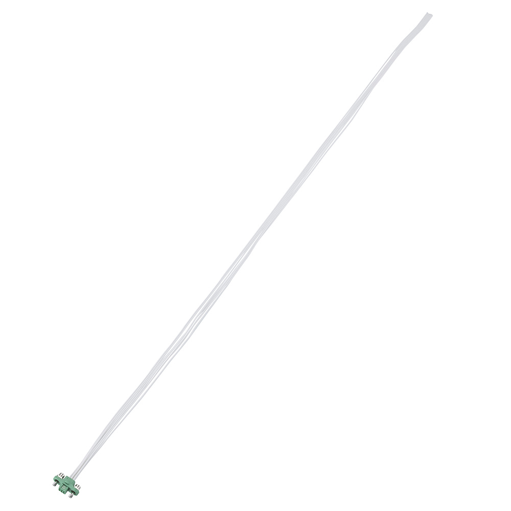 G125-FC10605F1-0450L - 3+3 Pos. Female DIL 26AWG Cable Assembly, 450mm, single-end, Screw-Lok