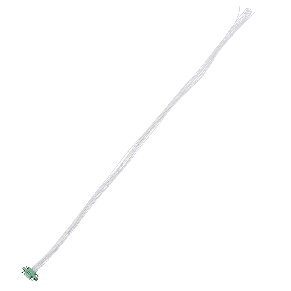 G125-FC11005F1-XXXXL - 5+5 Pos. Female DIL 26 AWG Cable Assembly, single-end, Screw-Lok