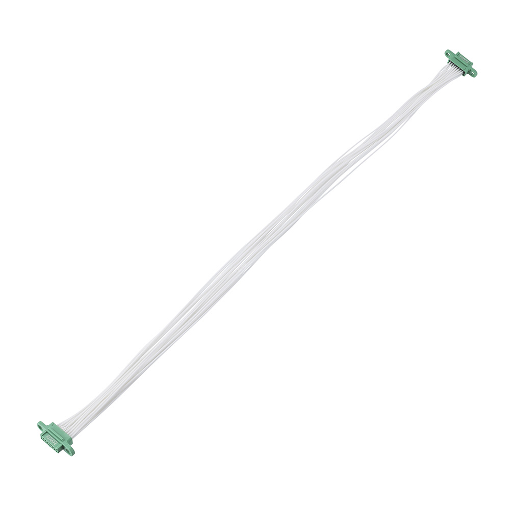 G125-FC11605F0-0300F0 - 8+8 Pos. Female DIL 26AWG Cable Assembly, 300mm, double-end, no Screw-Lok