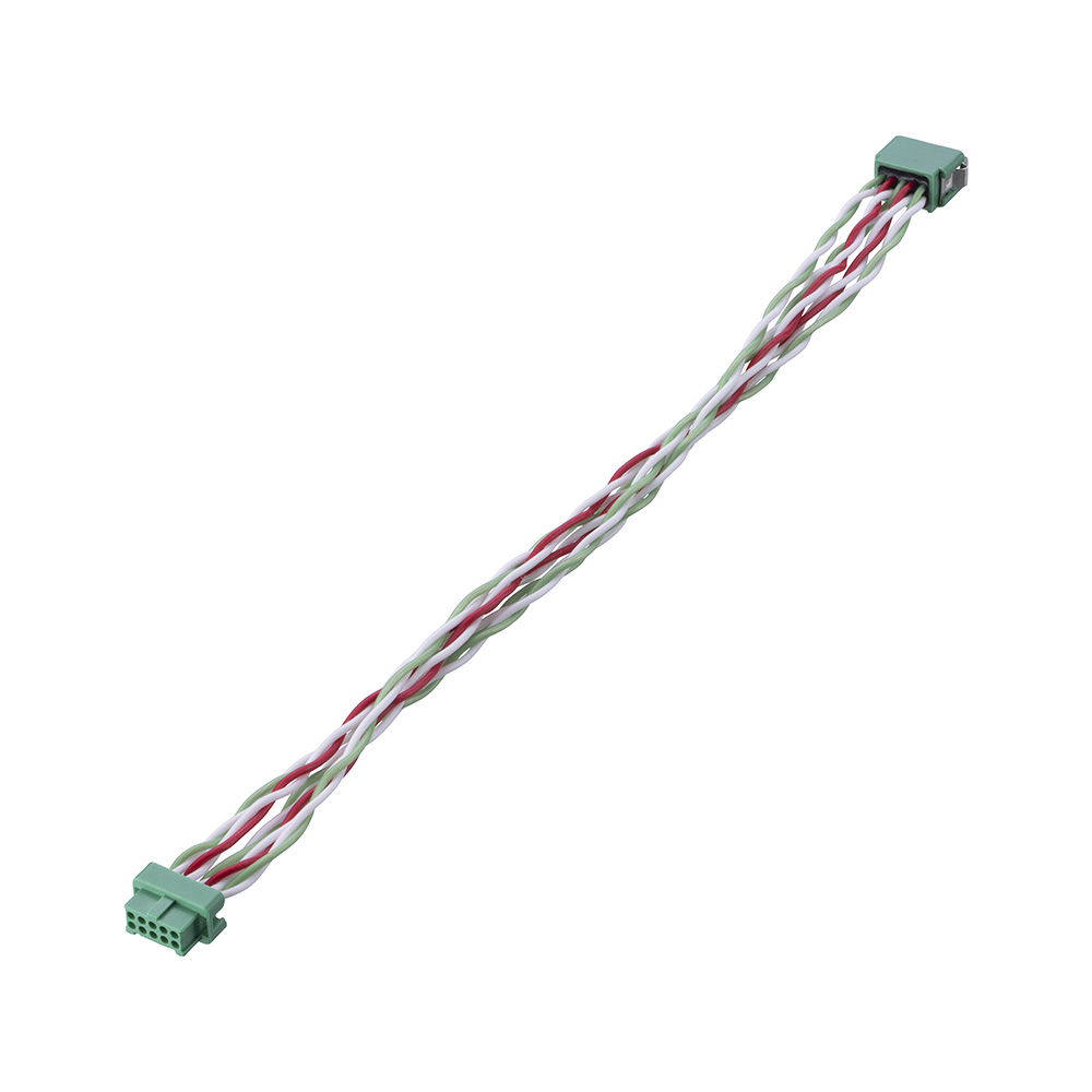 G125-MD23405L4-XXXXF - 17+17 Pos. Male-Female DIL 28 AWG Cable Assembly, twisted pair, Latches