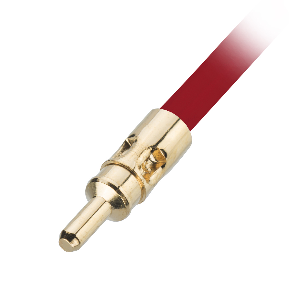 G125-MP10300L99 - Male Power Contact with 18 AWG wire, 300mm, single-end