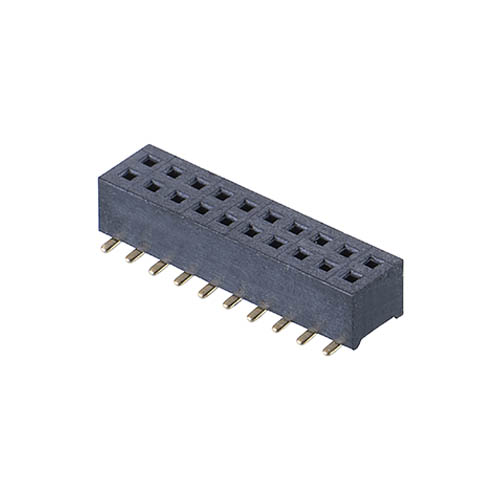 M40-3101045R - 10+10 Pos. Female DIL Vertical SMT Conn. (T+R)