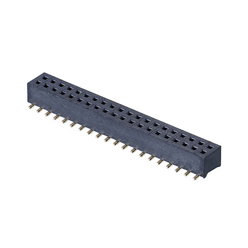 M40-3102045R - 20+20 Pos. Female DIL Vertical SMT Conn. (T+R)