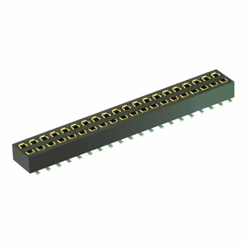 M50-3152042 - 20+20 Pos. Female DIL Vertical SMT Conn.