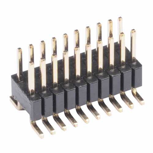 M52-040000S2545 - 25+25 Pos. Male DIL Vertical SMT Conn.