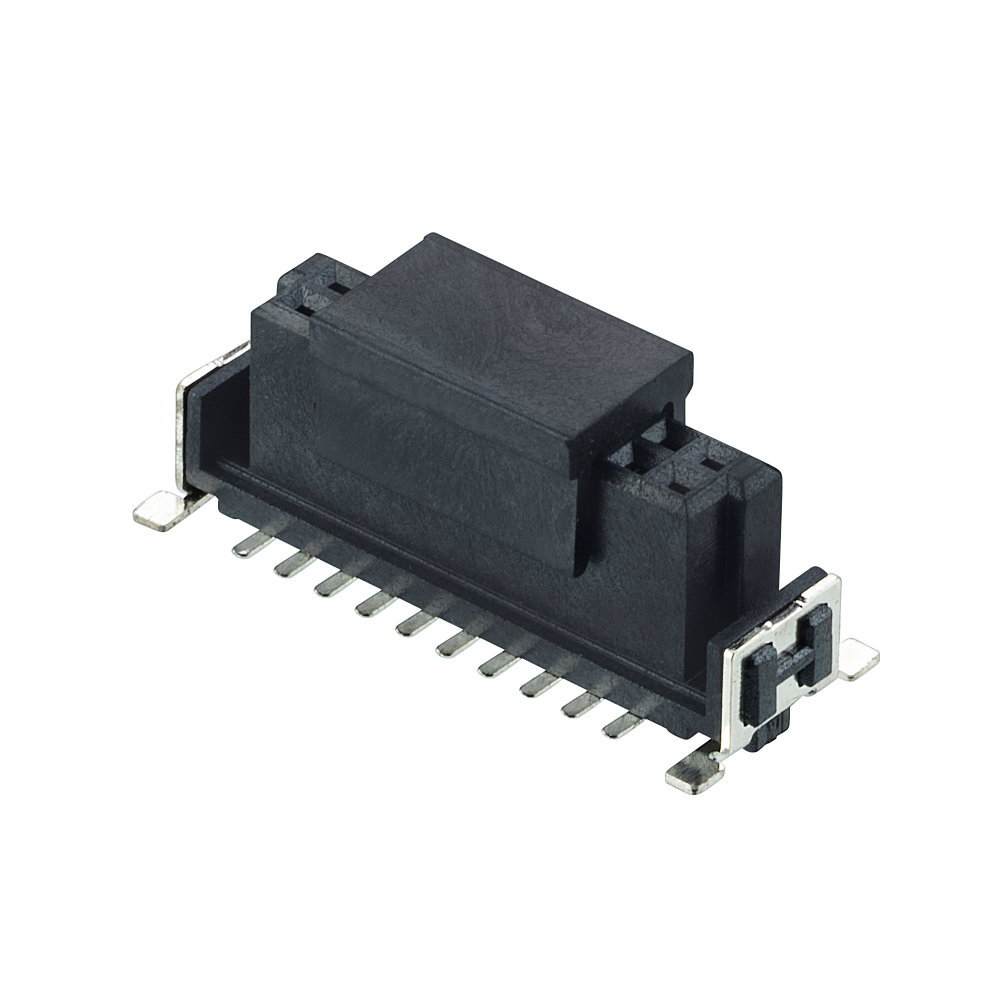 M55-6002042R - 10+10 Pos. Female DIL Vertical SMT Conn. (T+R)