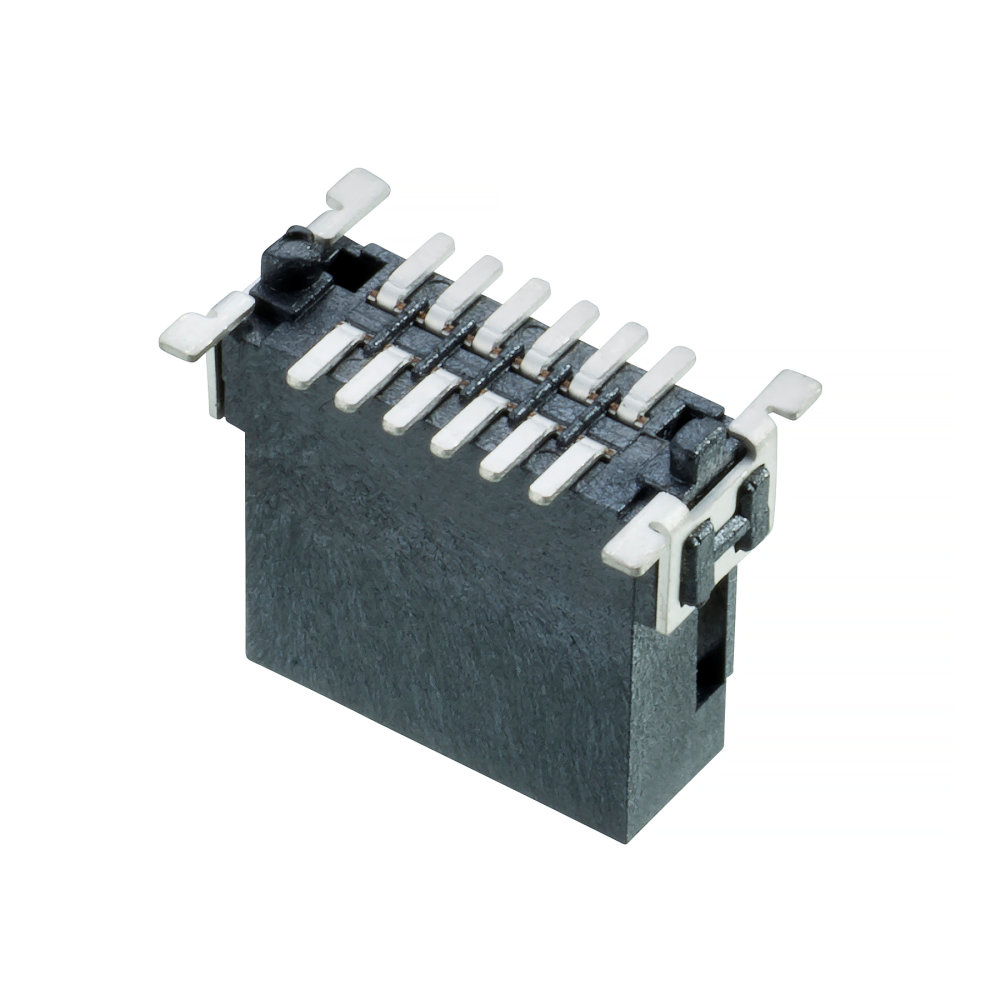 M55-7021242R - 6+6 Pos. Male DIL Vertical SMT Conn. (T+R)