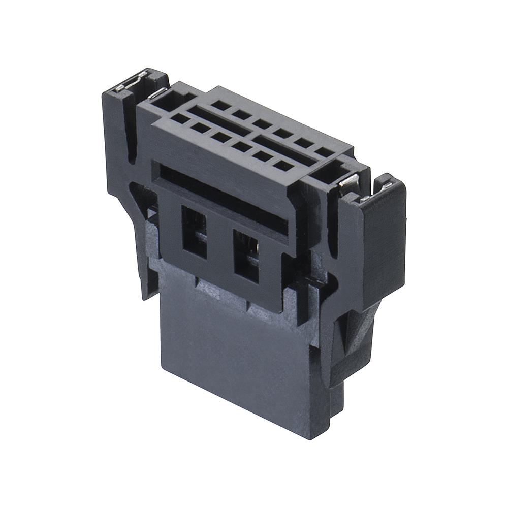M55-8201242 - 6+6 Pos. Female DIL IDC Cable Connector