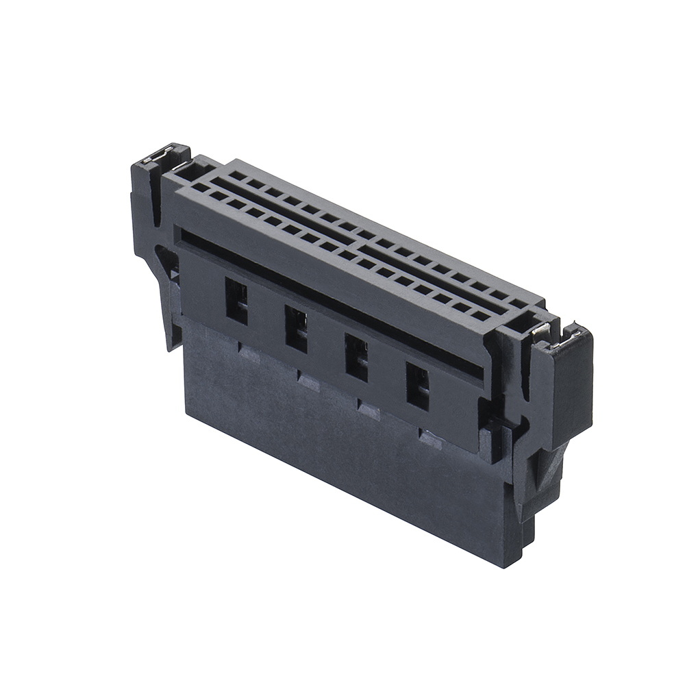 M55-8203242 - 16+16 Pos. Female DIL IDC Cable Connector