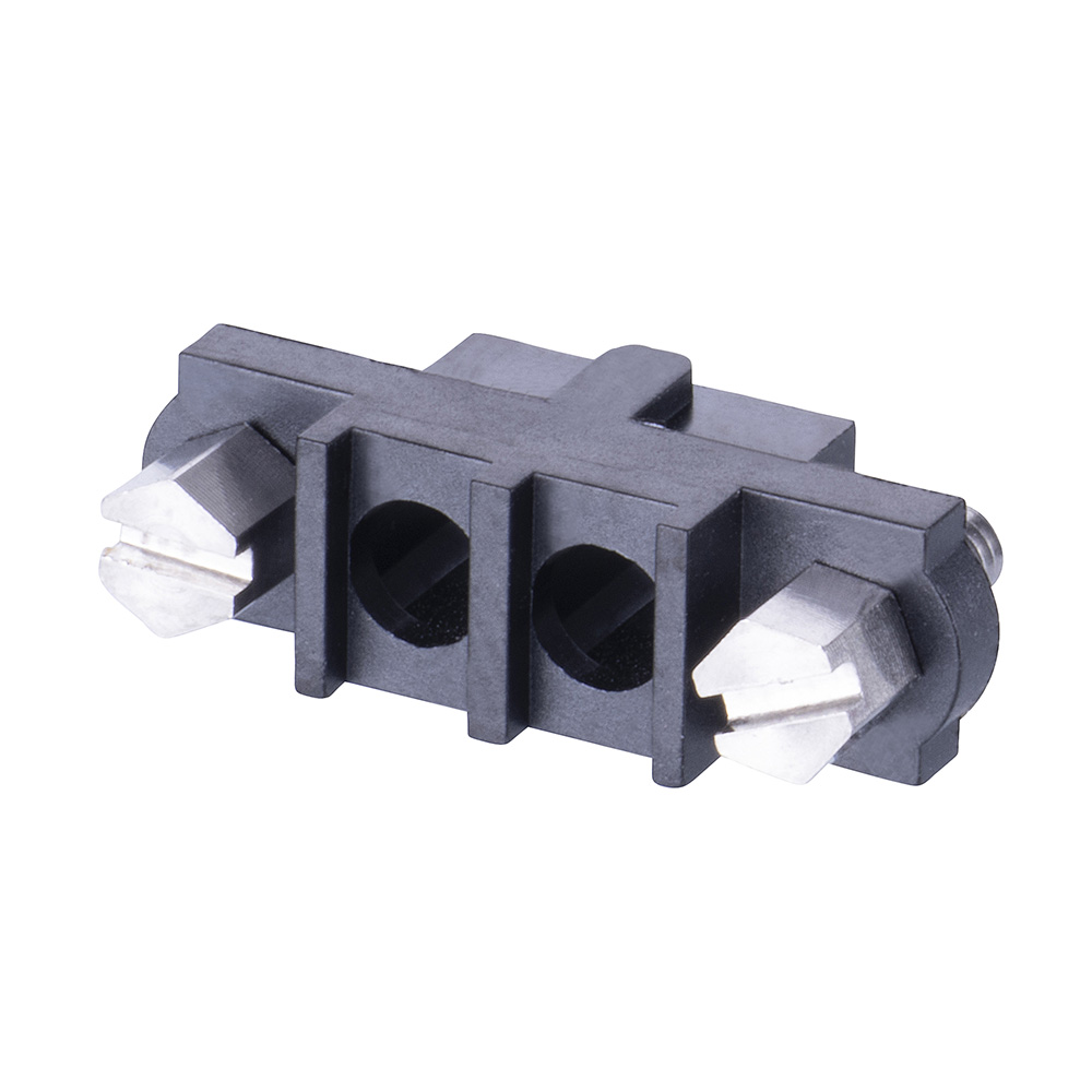 M80-263F102-00-00 - 2 Pos. Female SIL Cable Housing, Jackscrews