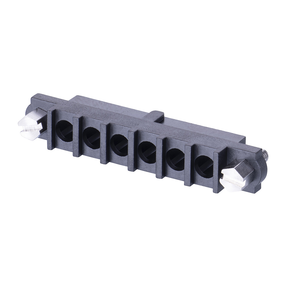 M80-263F106-00-00 - 6 Pos. Female SIL Cable Housing, Jackscrews