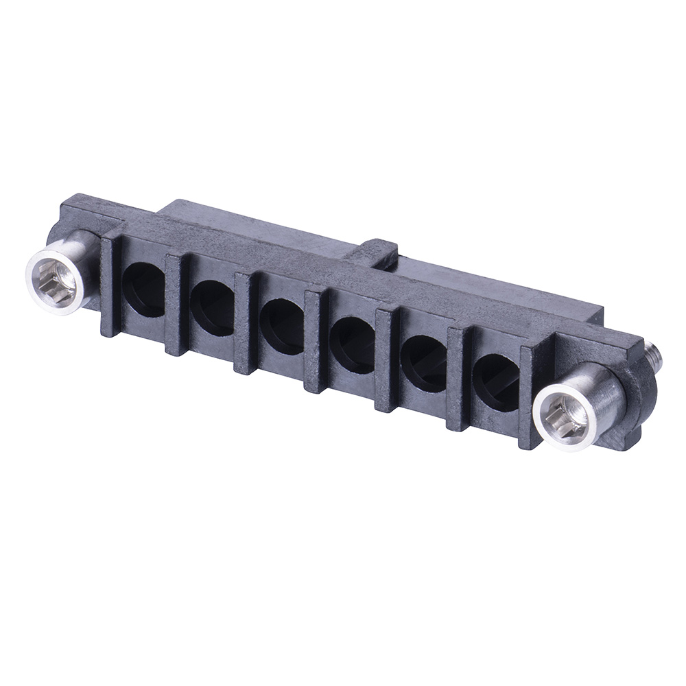 M80-263F206-00-00 - 6 Pos. Female SIL Cable Housing, Jackscrews