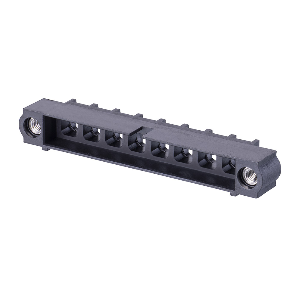 M80-273M108-00-00 - 8 Pos. Male SIL Cable Housing, Jackscrews