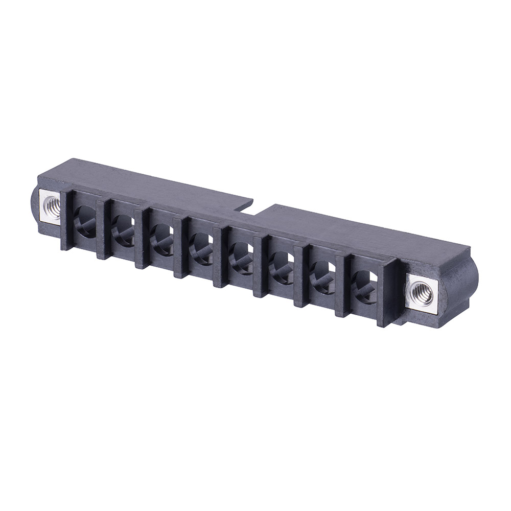 M80-273M108-00-00 - 8 Pos. Male SIL Cable Housing, Jackscrews