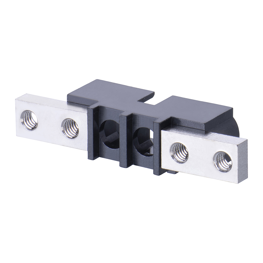 M80-273MU02-00-00 - 2 Pos. Male SIL Cable Housing, Panel Mount