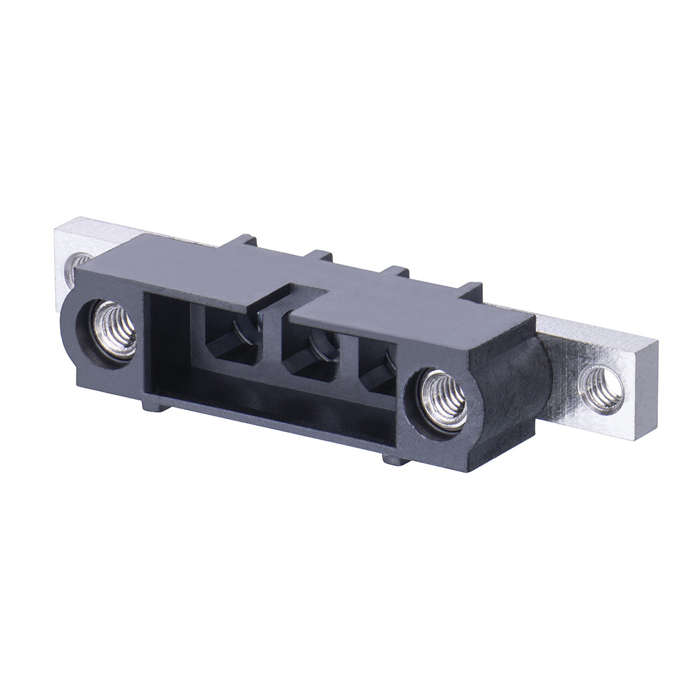 M80-273MU03-00-00 - 3 Pos. Male SIL Cable Housing, Panel Mount