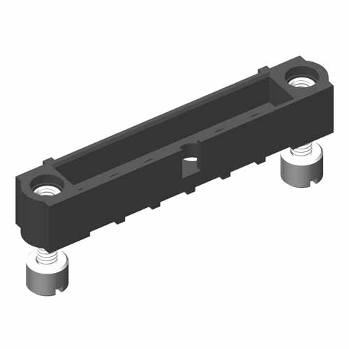 M80-5T10000M3-08-000-00-000 - 8 Pos. Male SIL Vertical Housing, Jackscrews