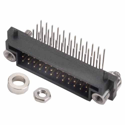 M80-7012705 - 9 x 3-Row Male Horizontal Throughboard Conn. Jackscrews