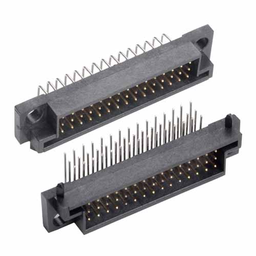 M80-7035142 - 17 x 3-Row Male Horizontal Throughboard Conn. No Jackscrews