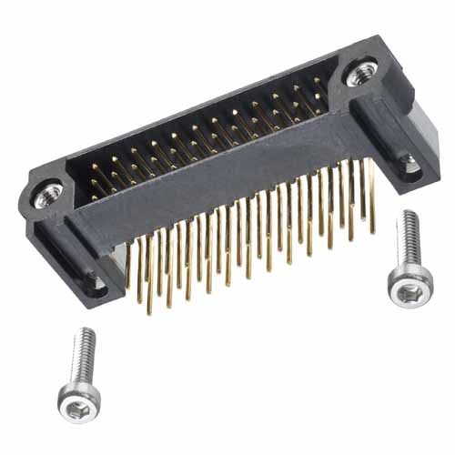 M83-LML3M7N36-0000-000 - 12 x 3-Row Male Horizontal Throughboard Conn. Jackscrews