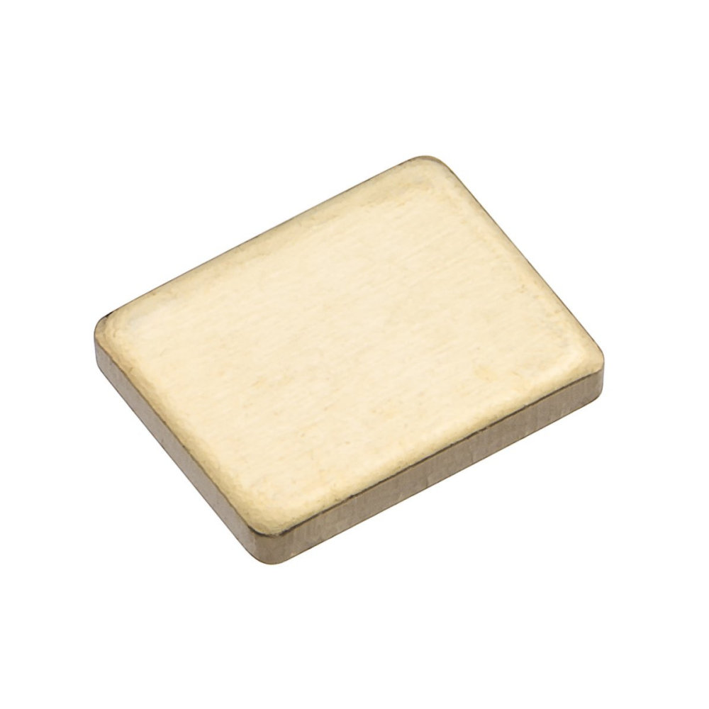 S70-138305045R - Rectangle SMT Contact Pad, 3.80 x 3.00mm, 0.5mm thick (T+R)